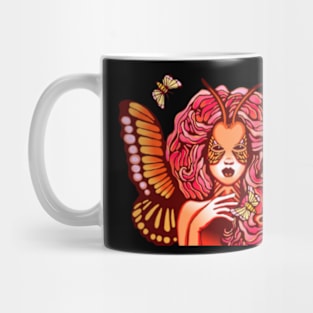 Majestic Moth Lady Mug